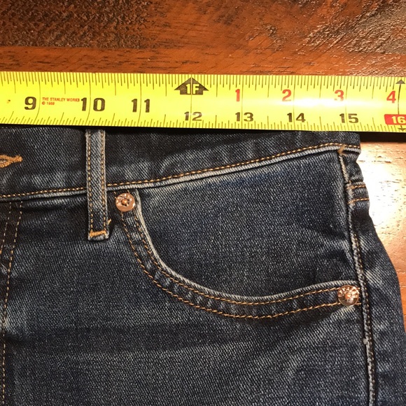 EXPRESS Straight Ankle High Rise Jeans - Picture 8 of 13